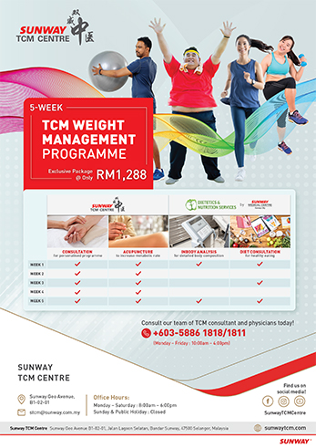 5 Weeks TCM Weight Management Programme