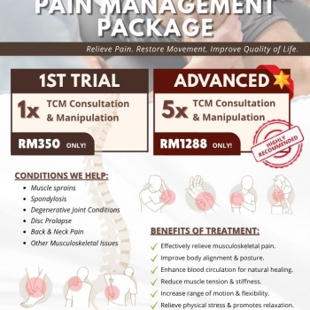 Pain Management & TCM Manipulation | Sunway TCM Centre